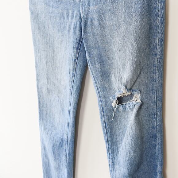 Madewell The Perfect Vintage Jean Distressed 25 Medium Light Wash - Picture 5 of 9